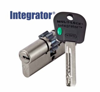 Integrator Mul-T-Lock цилиндр L 80 Ш (35х45) кл/кл (никель)